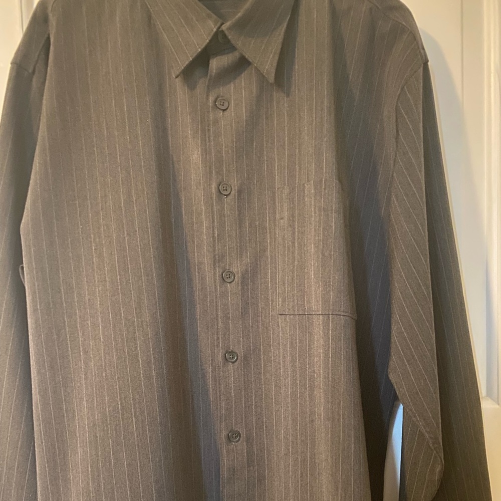 Kenneth Cole pinstripe dress shirt - XL